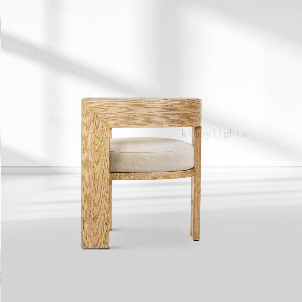 Elgin Fabric Dining Armchair