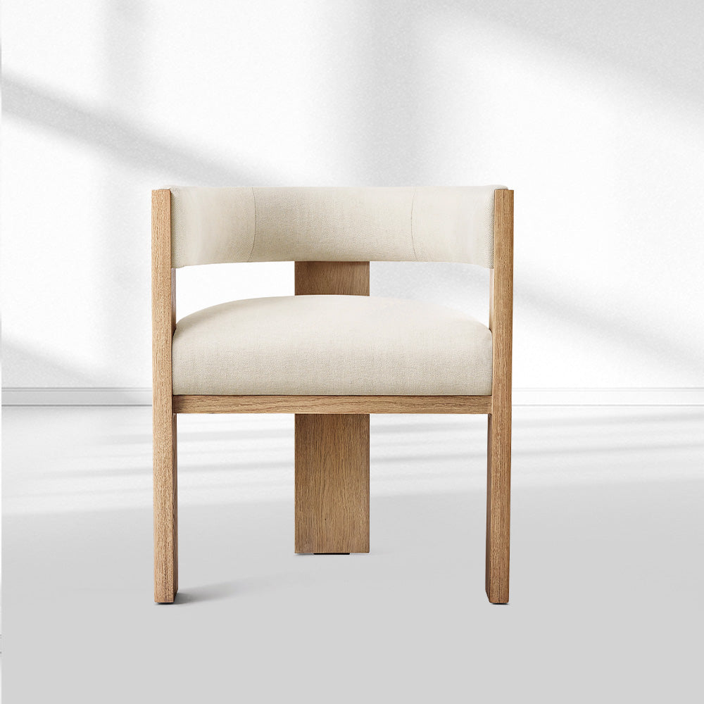 Elgin Fabric Dining Armchair