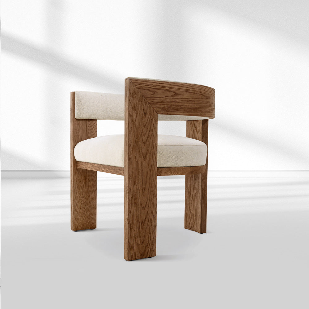Elgin Fabric Dining Armchair