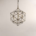 Elixir Geometric Brass Pendant