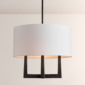 Emmet Shaded Chandelier 24"
