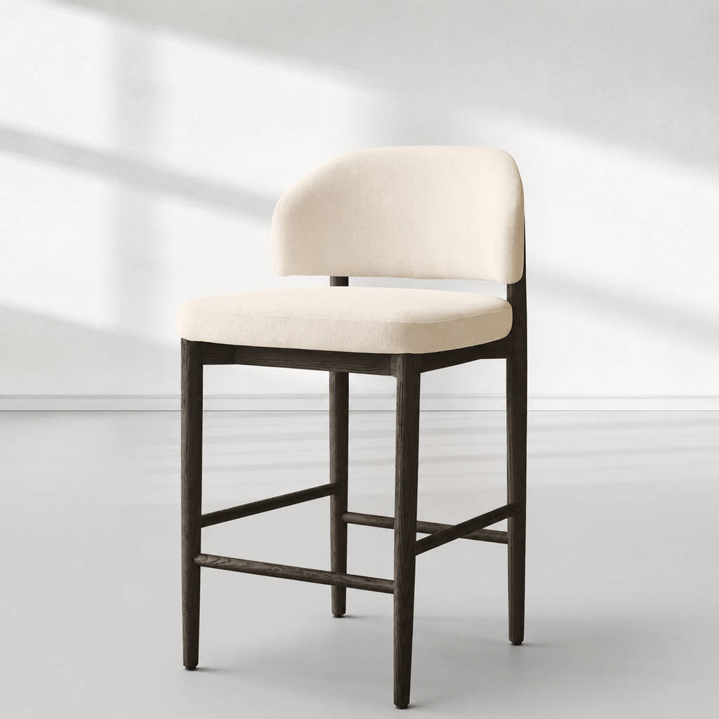 Eva Fabric Bar & Counter Stool