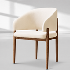 Eva Fabric Dining Armchair