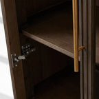 Finnley Glass Tall Cabinet