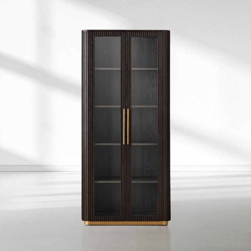 Finnley Glass Tall Cabinet