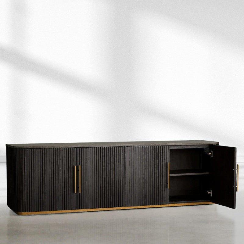 Finnley Fluted Media Console