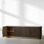 Finnley Fluted Media Console