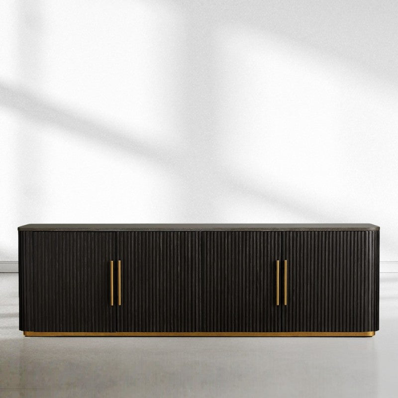 Finnley Fluted Media Console