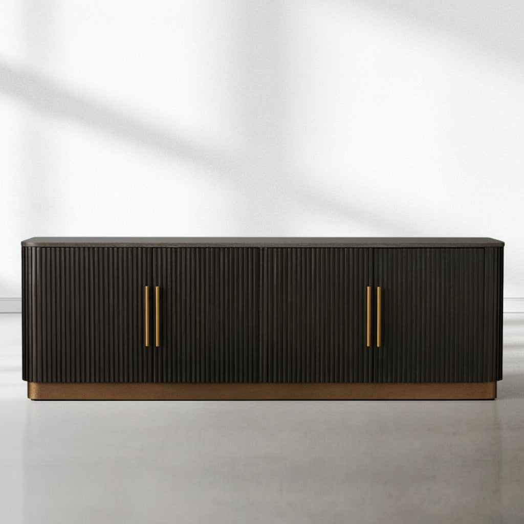 Finnley Fluted Media Console