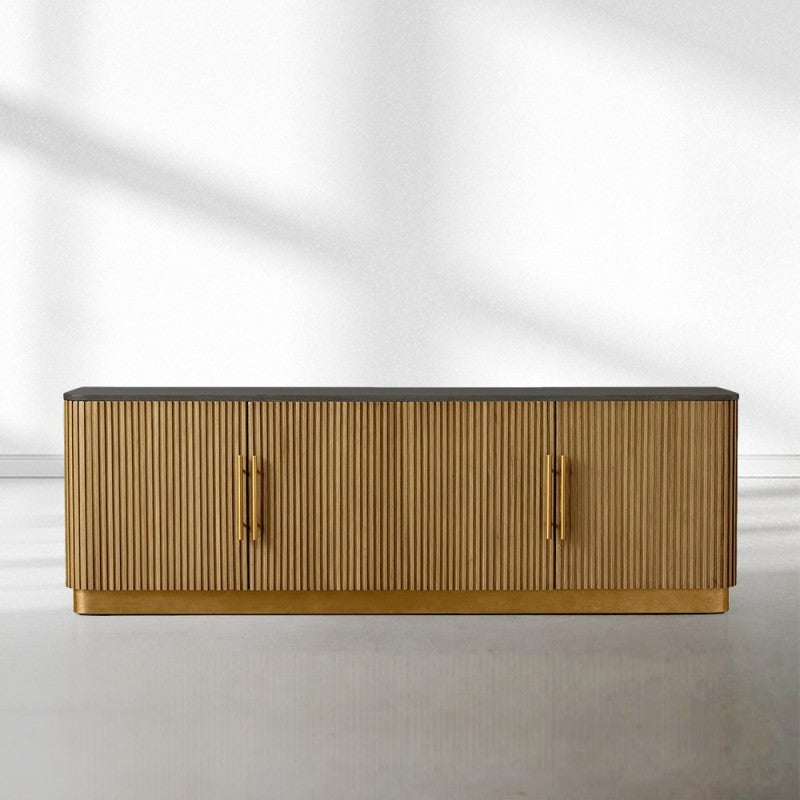 Finnley Fluted Media Console
