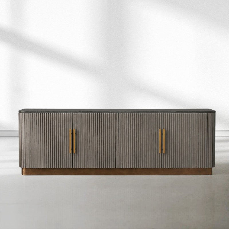 Finnley Fluted Media Console