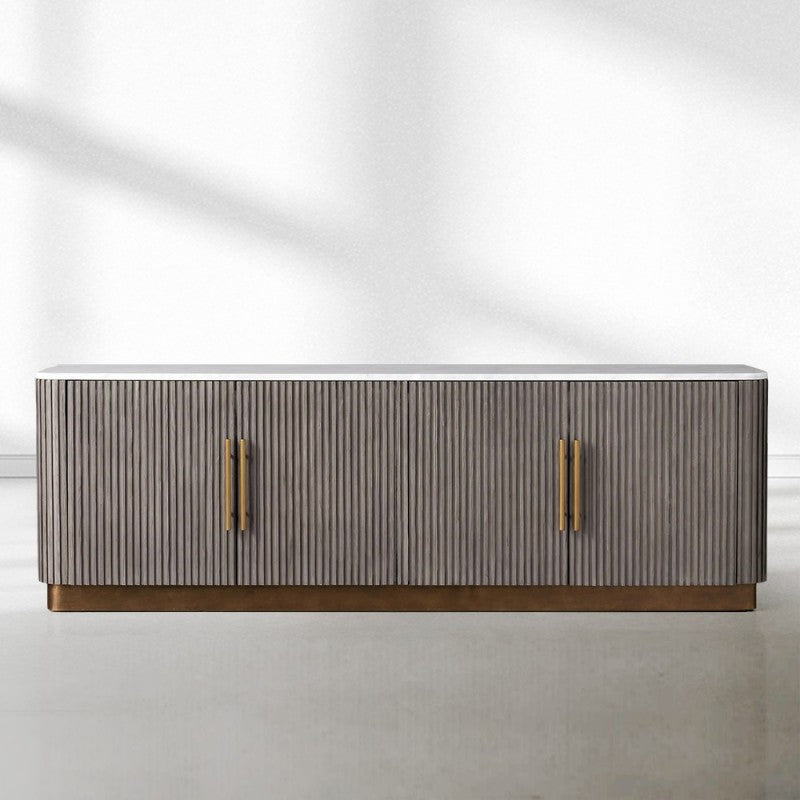 Finnley Fluted Media Console