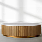 Finnley Marble Round Coffee Table