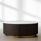 Finnley Marble Round Coffee Table