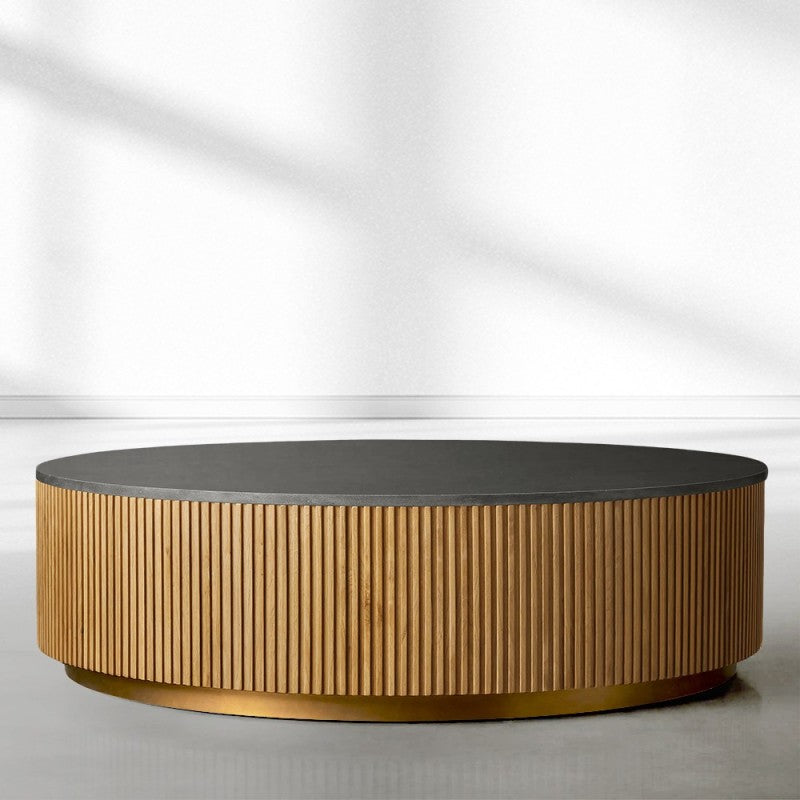 Finnley Marble Round Coffee Table
