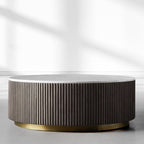 Finnley Marble Round Coffee Table