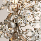 Fiora Crystal Blossom Wall Sconce