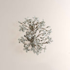 Fiora Crystal Blossom Wall Sconce