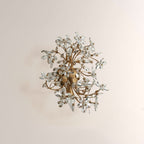 Fiora Crystal Blossom Wall Sconce