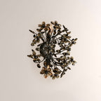 Fiora Crystal Blossom Wall Sconce