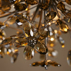 Fiora Crystal Floral Flush Mount