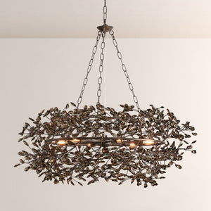 Fiore Crown Crystal Chandelier