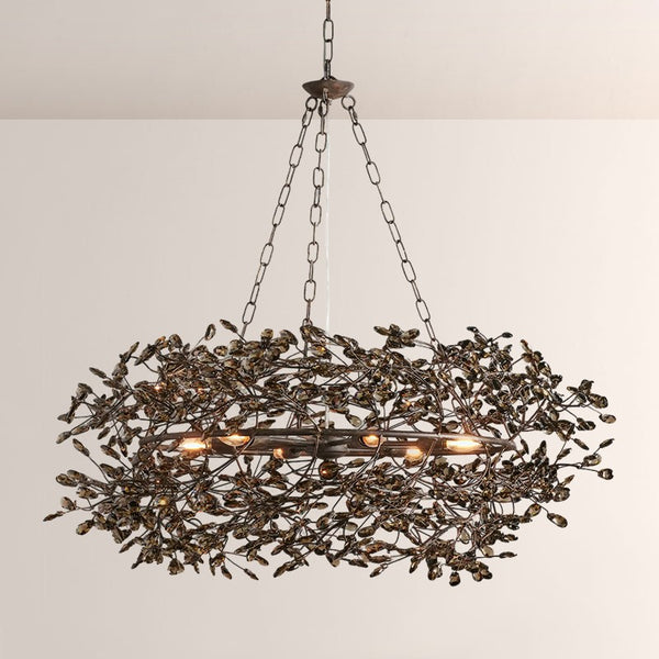 Fiore Crown Crystal Chandelier
