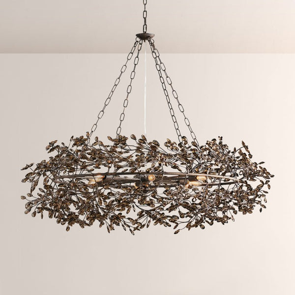 Fiore Crown Crystal Chandelier