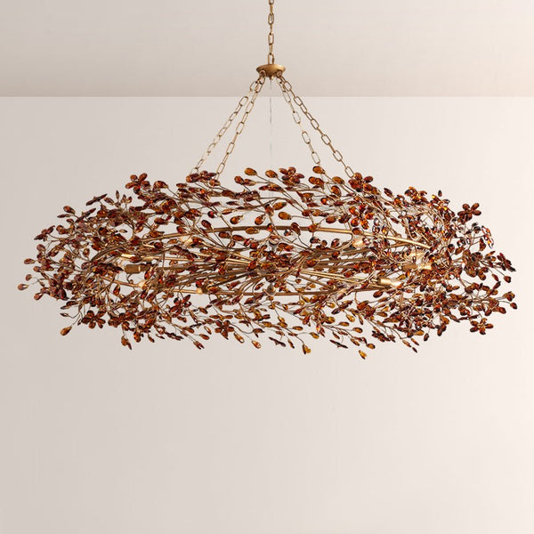 Fiore Crown Crystal Chandelier