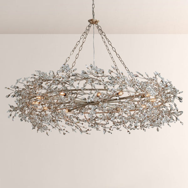 Fiore Crown Crystal Chandelier