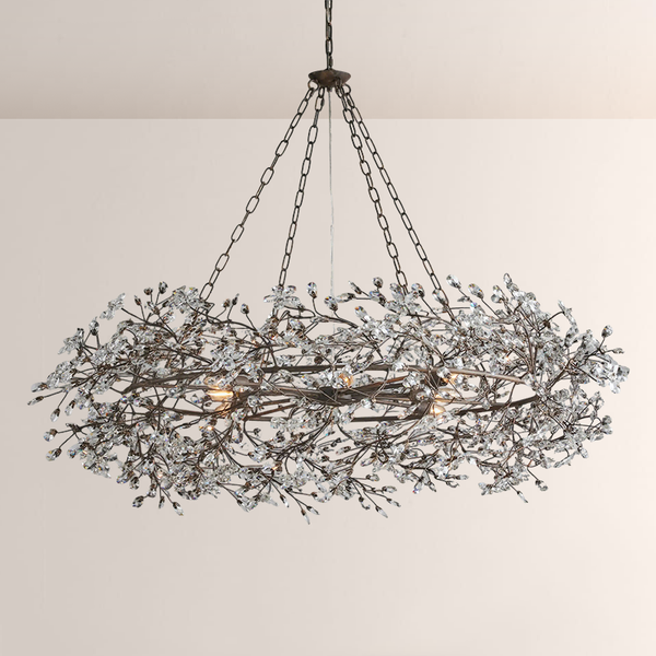 Fiore Crown Chandelier - thebelacan