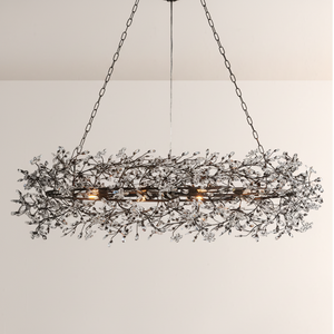 Fiore Oval Chandelier - kimoylights