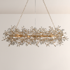 Fiore Oval Chandelier - thebelacan