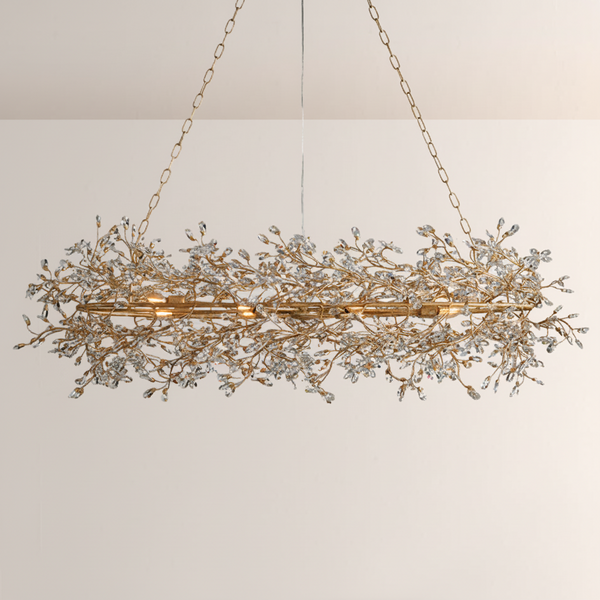 Fiore Oval Chandelier - thebelacan