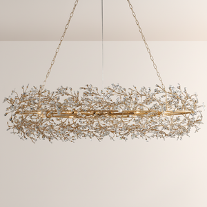 Fiore Oval Chandelier - thebelacan
