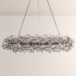 Fiore Oval Chandelier - thebelacan