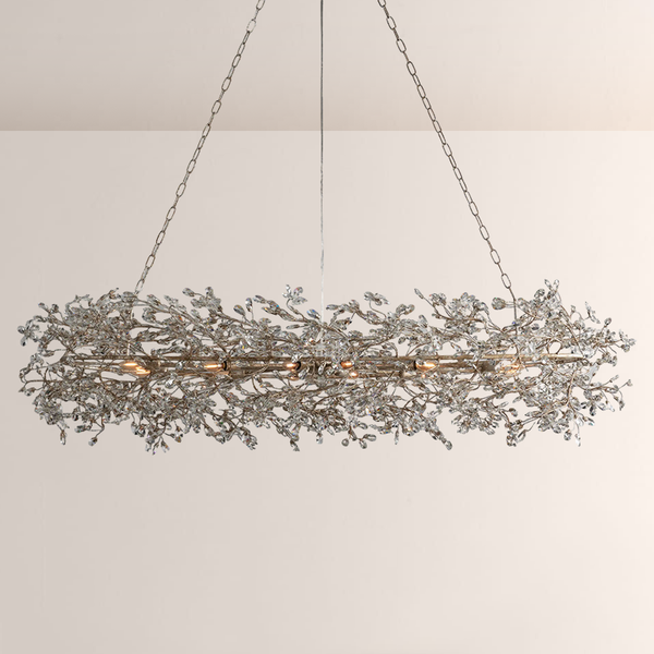 Fiore Oval Chandelier - kimoylights