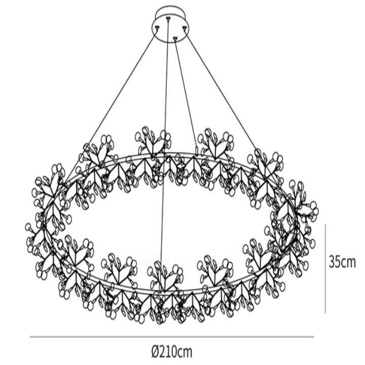 Firefly LED Chandelier  - kimoylights