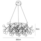 Firefly LED Chandelier  - kimoylights