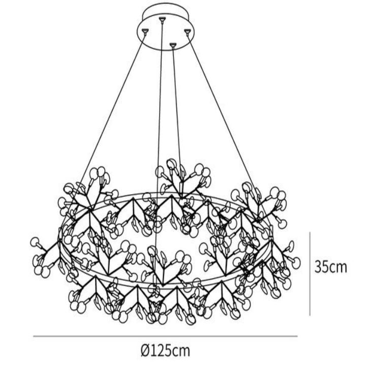 Firefly LED Chandelier  - kimoylights