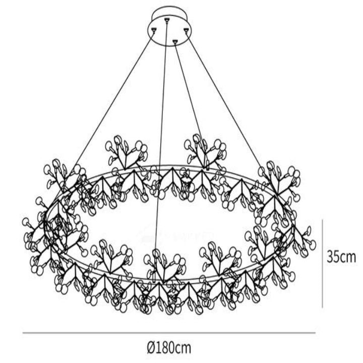 Firefly LED Chandelier  - kimoylights
