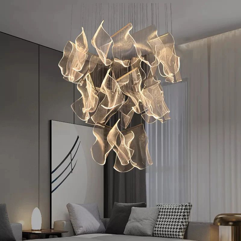 Flame Branch Chandelier -kimoylights