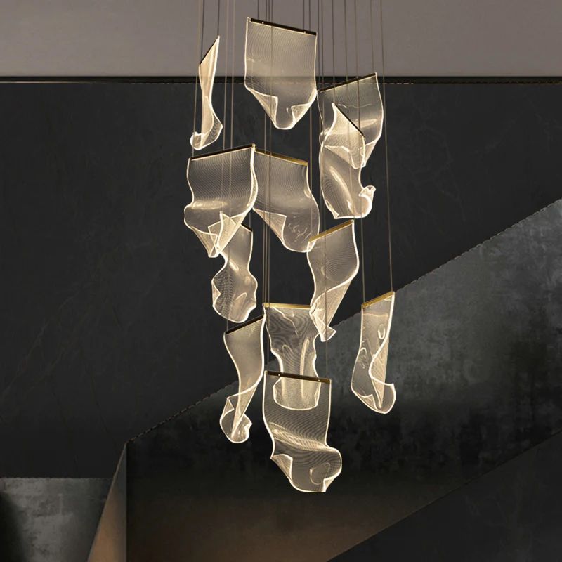 Flame Branch Chandelier -kimoylights