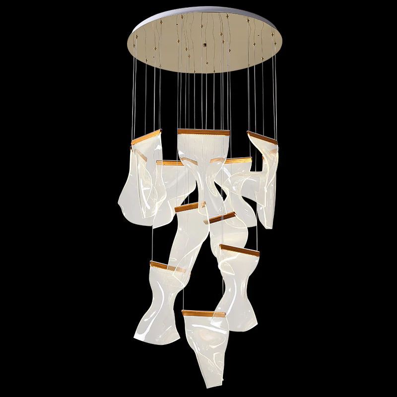 Flame Branch Chandelier  -kimoylights