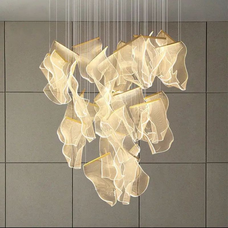 Flame Branch Chandelier -kimoylights
