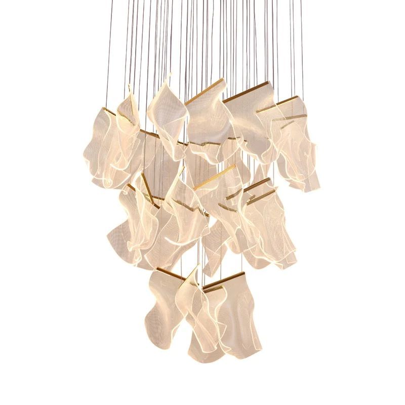 Flame Branch Chandelier -kimoylights