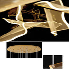 Flame Branch Chandelier  -kimoylights
