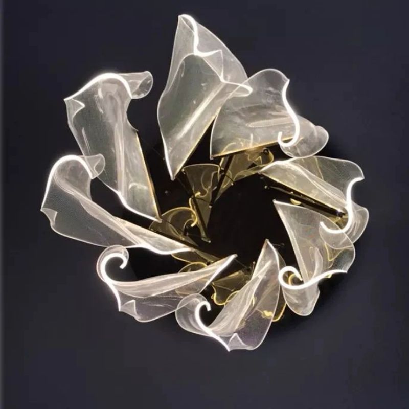 Flame Branch Chandelier -kimoylights