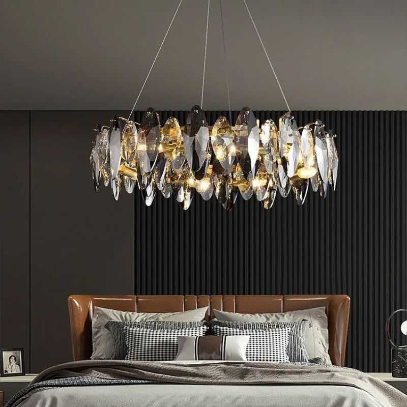 Flora Round Chandelier - kimoylights