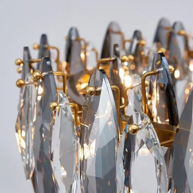 Flora Round Chandelier - kimoylights